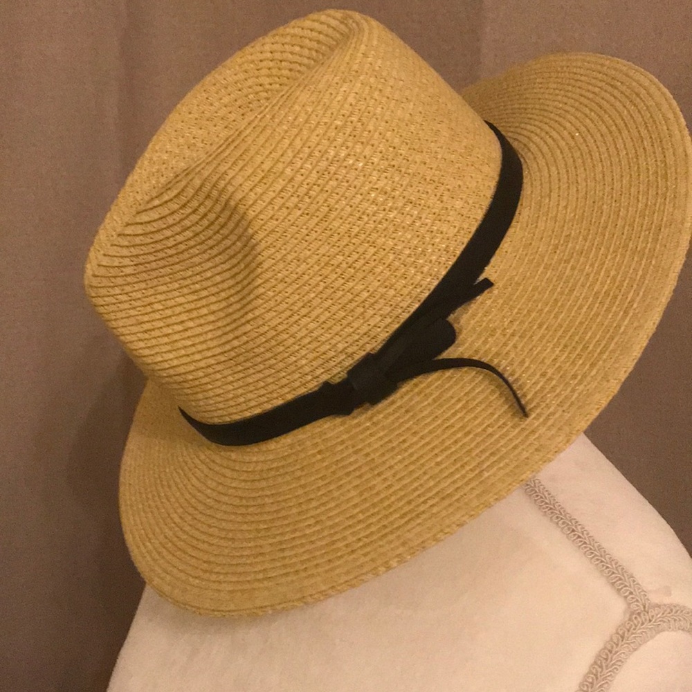 Perfect hat for fall sweaters and plaid scarf